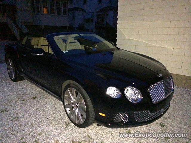 Bentley Continental spotted in Cape May, New Jersey
