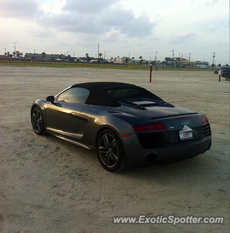 Audi R8 spotted in Galveston, Texas