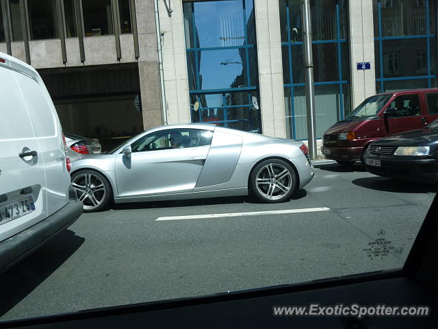 Audi R8 spotted in Brussels, Belgium