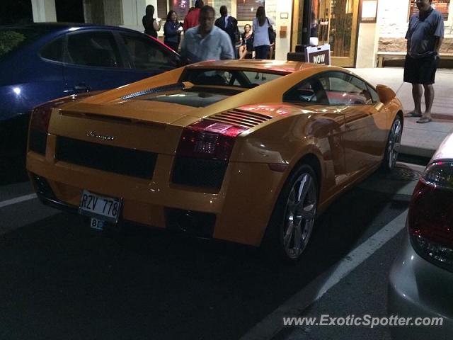 Lamborghini Gallardo spotted in Kihei, Hawaii