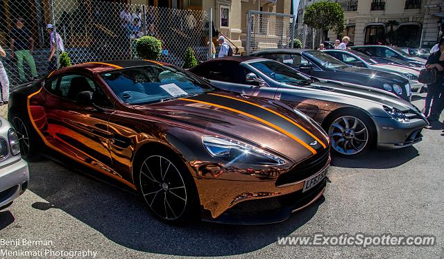 Aston Martin Vanquish spotted in Monte-Carlo, Monaco