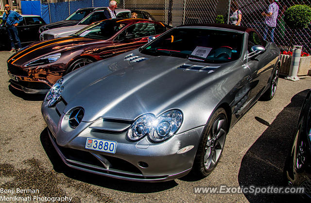 Mercedes SLR spotted in Monte-Carlo, Monaco
