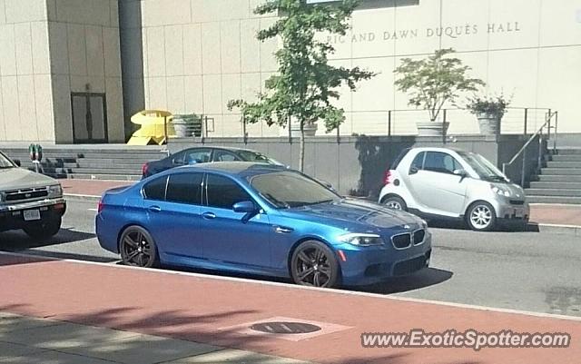 BMW M5 spotted in Washington, DC, Virginia