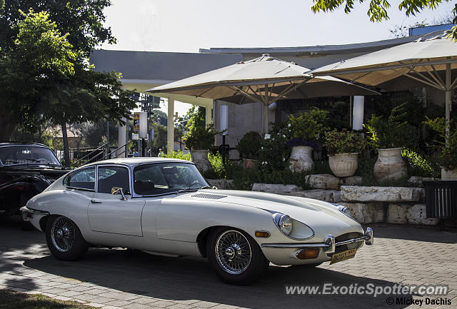Jaguar E-Type spotted in Tel Aviv, Israel