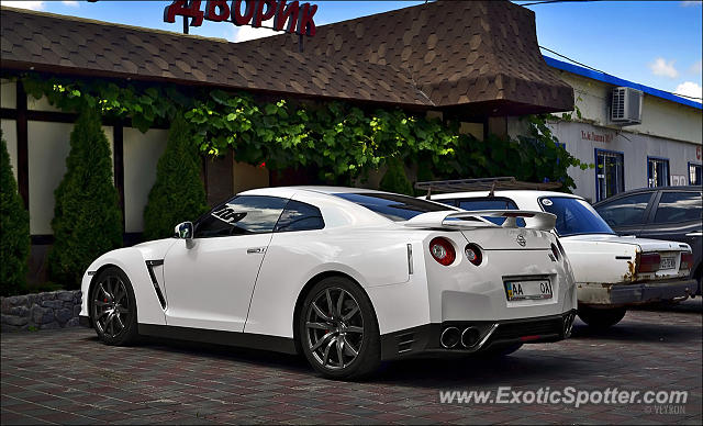 Nissan GT-R spotted in Kharkiv, Ukraine