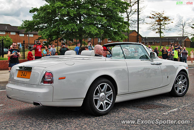Rolls Royce Phantom spotted in Manchester, United Kingdom