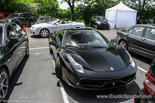 Ferrari 458 Italia spotted in Cincinnati, Ohio