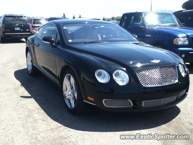 Bentley Continental spotted in Moncton, Canada