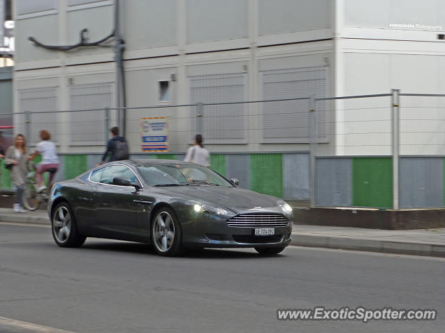 Aston Martin DB9 spotted in Paris, France