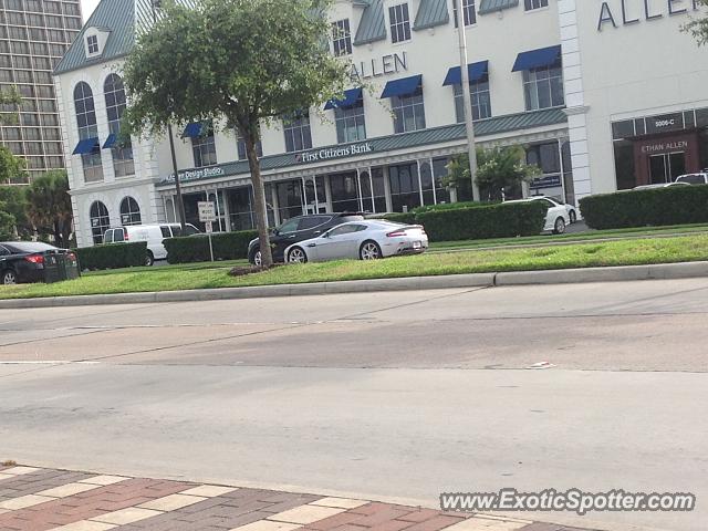 Aston Martin Vantage spotted in Houston, Texas