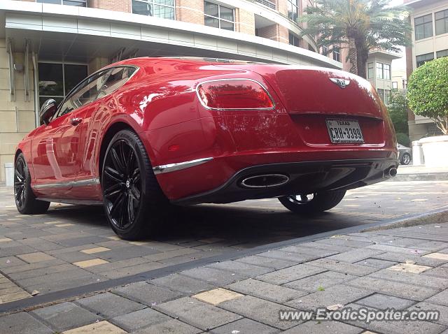 Bentley Continental spotted in Houston, Texas