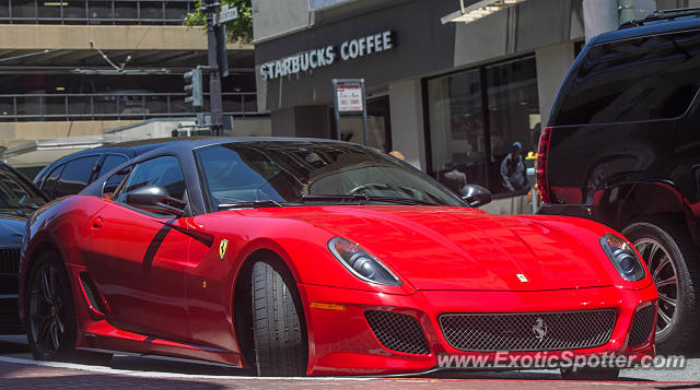 Ferrari 599GTO spotted in San Francisco, California