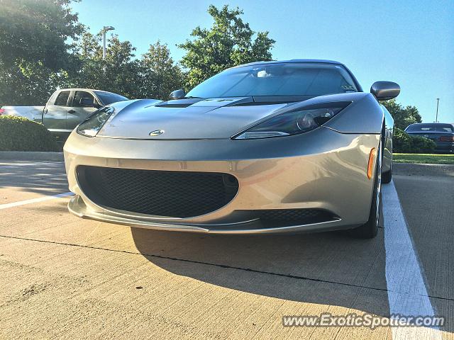 Lotus Evora spotted in Dallas, Texas