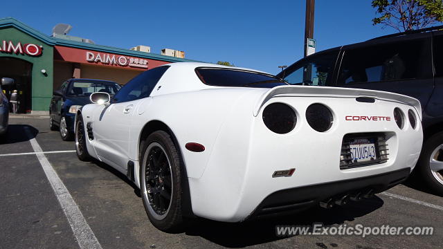 Chevrolet Corvette ZR1 spotted in San Fracisco, California