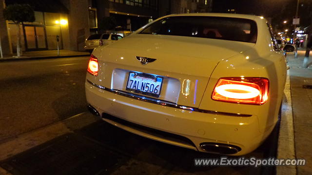 Bentley Continental spotted in San Francisco, California