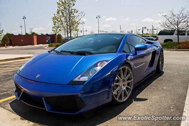 Lamborghini Gallardo spotted in Barrington, Illinois