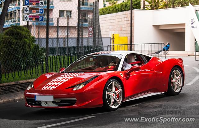 Ferrari 458 Italia spotted in Monaco, Monaco