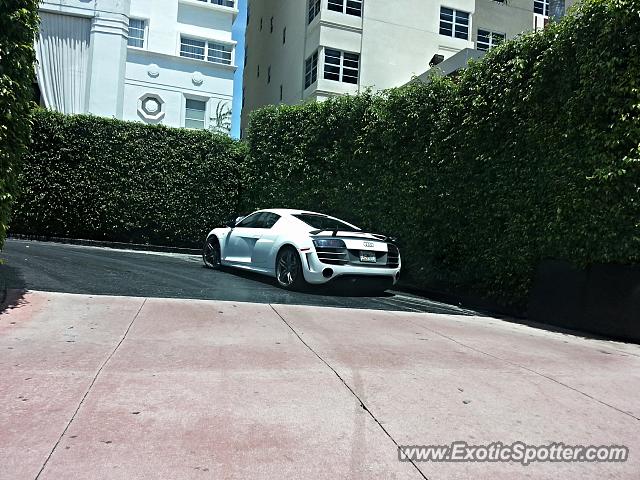 Audi R8 spotted in Miami, Florida