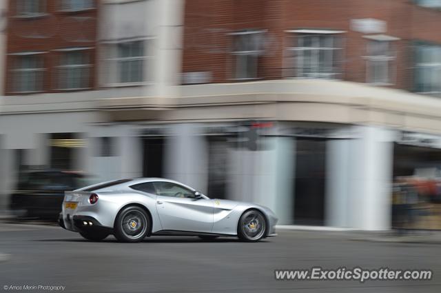 Ferrari F12 spotted in London, United Kingdom