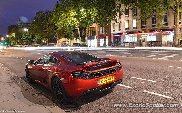 Mclaren MP4-12C spotted in London, United Kingdom