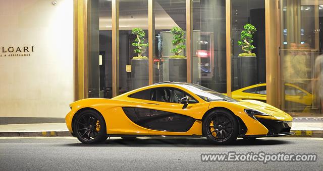 Mclaren P1 spotted in London, United Kingdom