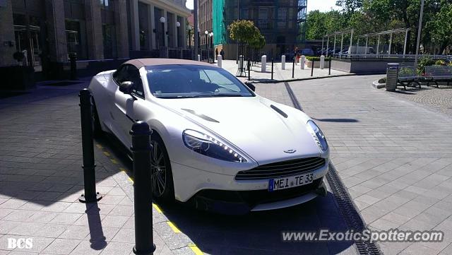 Aston Martin Vanquish spotted in Bratislava, Slovakia