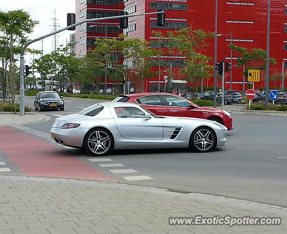 Mercedes SLS AMG spotted in Esch sur alzette, Luxembourg