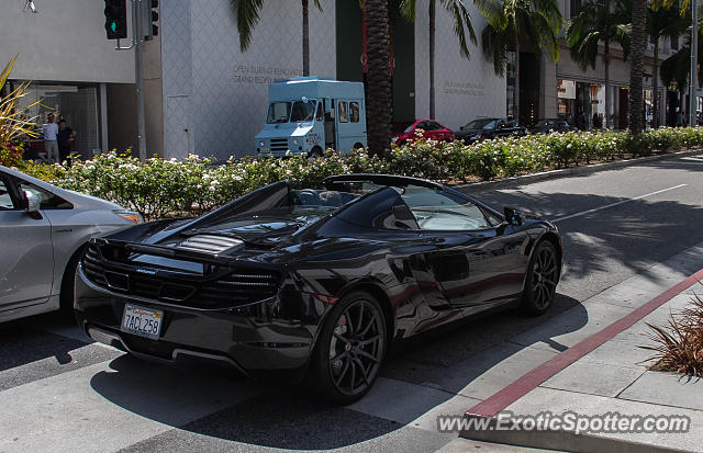 Mclaren MP4-12C spotted in Beverly Hills, California