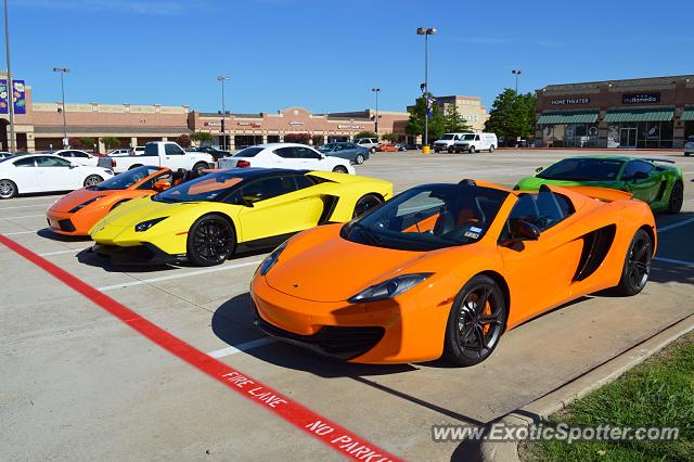 Mclaren MP4-12C spotted in Dallas, Texas