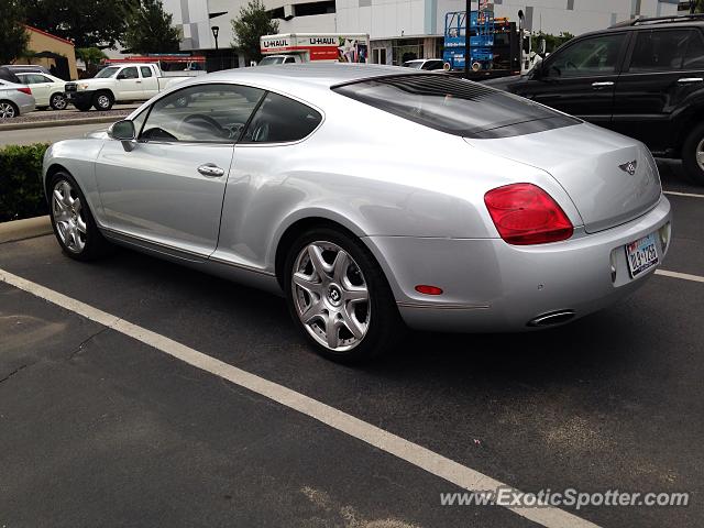Bentley Continental spotted in Houston, Texas
