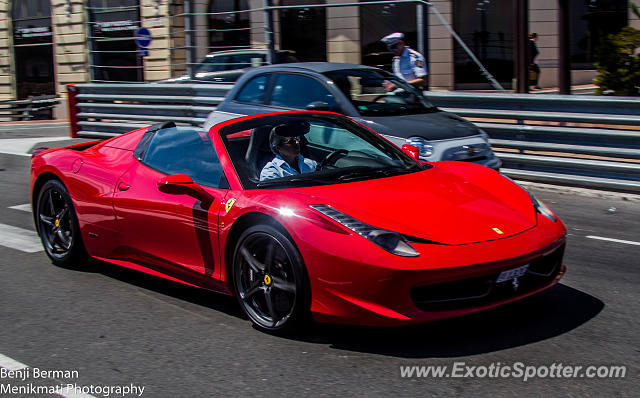 Ferrari 458 Italia spotted in Monte-Carlo, Monaco