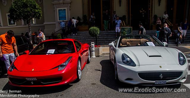 Ferrari 458 Italia spotted in Monte-Carlo, Monaco