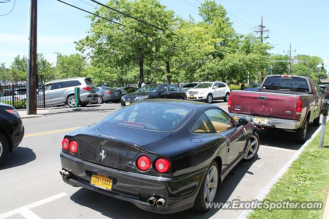 Ferrari 575M spotted in Greenwich, Connecticut