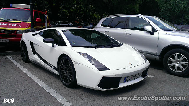 Lamborghini Gallardo spotted in Bratislava, Slovakia