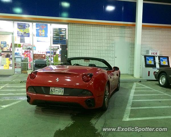 Ferrari California spotted in Nashville, Tennessee