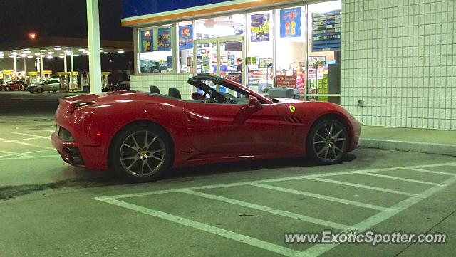 Ferrari California spotted in Nashville, Tennessee