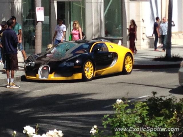 Bugatti Veyron spotted in Beverly Hills, California