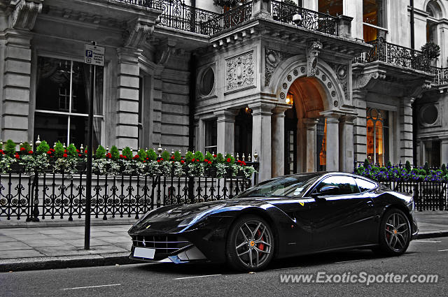 Ferrari F12 spotted in London, United Kingdom