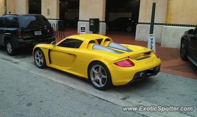 Porsche Carrera GT spotted in Fort Lauderdale, Florida