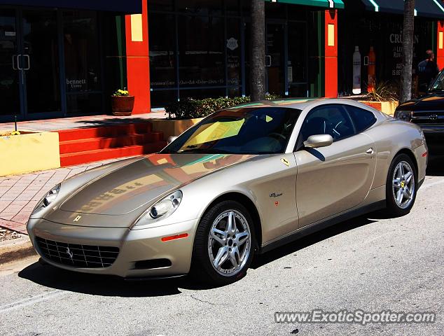 Ferrari 612 spotted in Fort Lauderdale, Florida