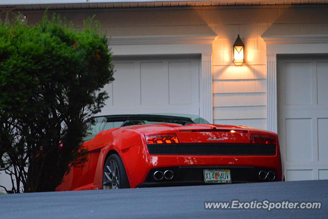 Lamborghini Gallardo spotted in Pittsford, New York