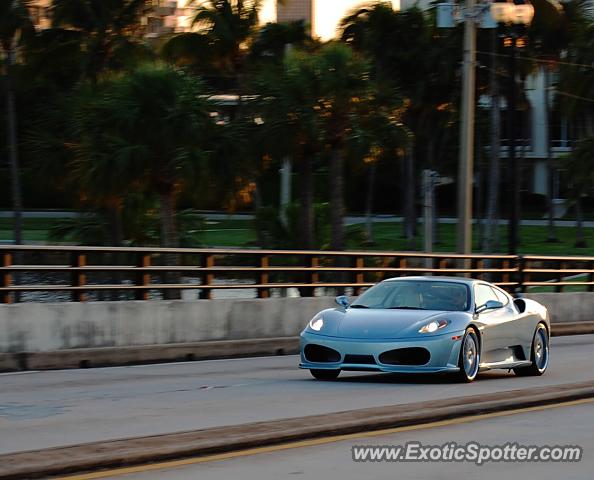 Ferrari F430 spotted in Fort Lauderdale, Florida