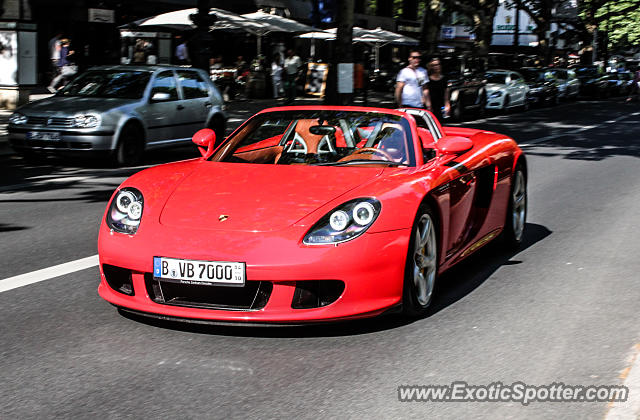 Porsche Carrera GT spotted in Berlin, Germany