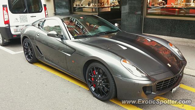 Ferrari 599GTB spotted in Zurich, Switzerland