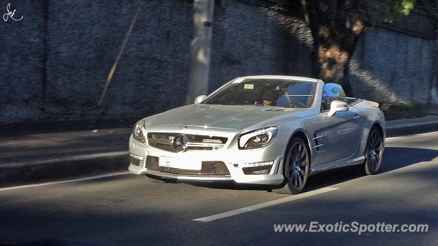 Mercedes SL 65 AMG spotted in Makati City, Philippines