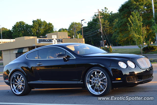 Bentley Continental spotted in Pittsford, New York