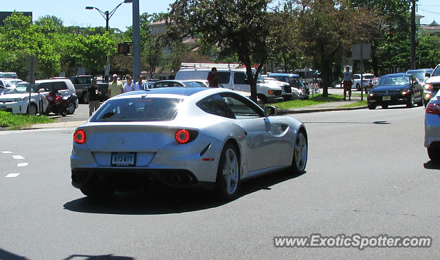 Ferrari FF spotted in Greenwich, Connecticut