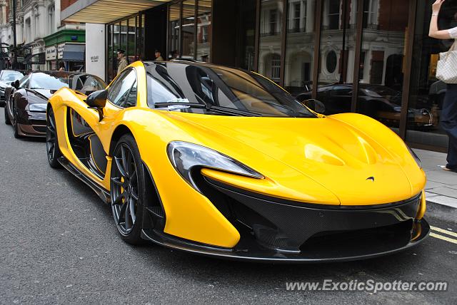 Mclaren P1 spotted in London, United Kingdom