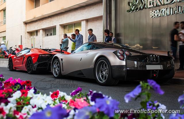 Pagani Huayra spotted in Monaco, Monaco