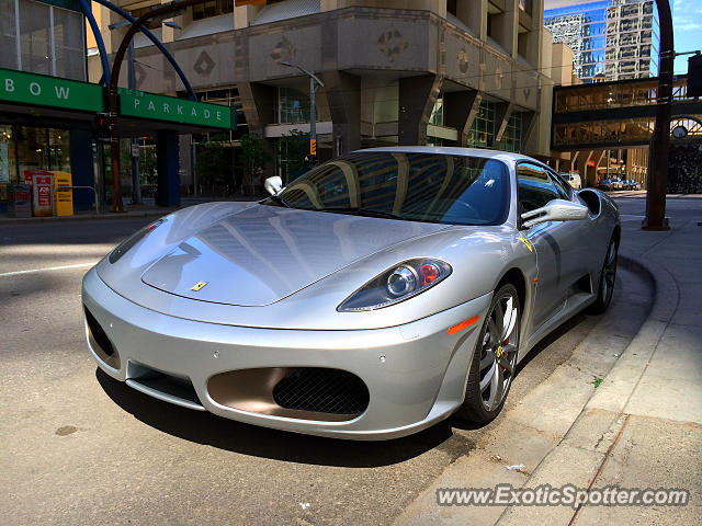 Ferrari F430 spotted in Calgary, Canada